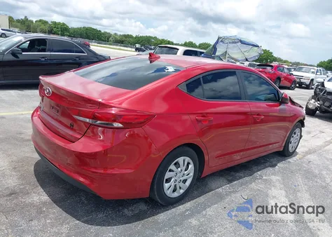 2017 Hyundai Elantra Se из США, поврежденный, VIN 5NPD74LF5HH126776